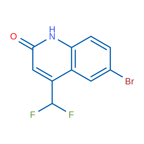 6-Bromo-4-(difluoromethyl)quinolin-2(1H)-one 1g