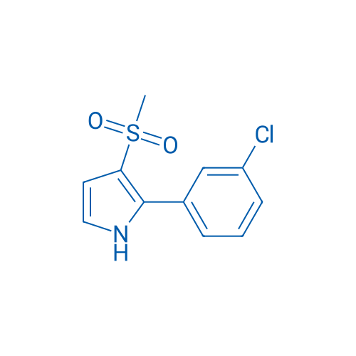 2-(3-Chlorophenyl)-3-(methylsulfonyl)-1H-pyrrole 1g