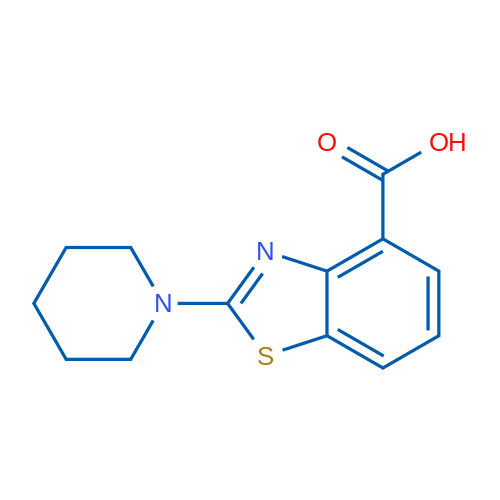 2-(Piperidin-1-yl)benzo[d]thiazole-4-carboxylic acid 1g