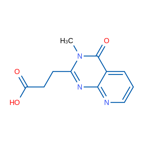 3-(3-Methyl-4-oxo-3,4-dihydropyrido[2,3-d]pyrimidin-2-yl)propanoic acid 1g