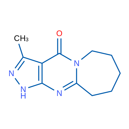 3-Methyl-7,8,9,10-tetrahydro-1H-pyrazolo[3',4':4,5]pyrimido[1,2-a]azepin-4(6H)-one 1g