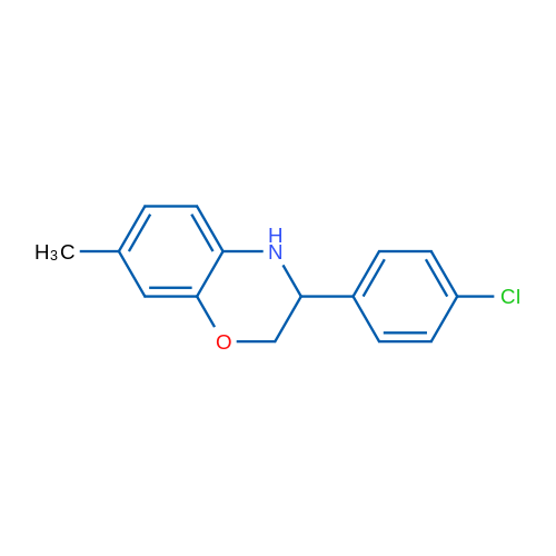 3-(4-Chlorophenyl)-7-methyl-3,4-dihydro-2H-benzo[b][1,4]oxazine 1g