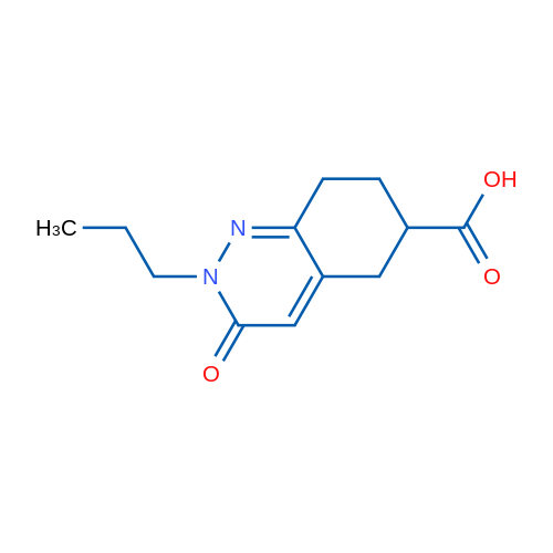 3-Oxo-2-propyl-2,3,5,6,7,8-hexahydrocinnoline-6-carboxylic acid 1g