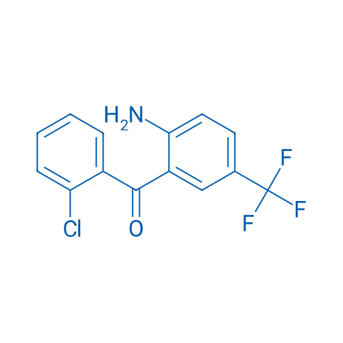 (2-Amino-5-(trifluoromethyl)phenyl)(2-chlorophenyl)methanone 1g