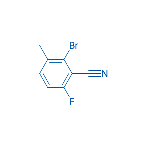 2-Bromo-6-fluoro-3-methylbenzonitrile 250mg