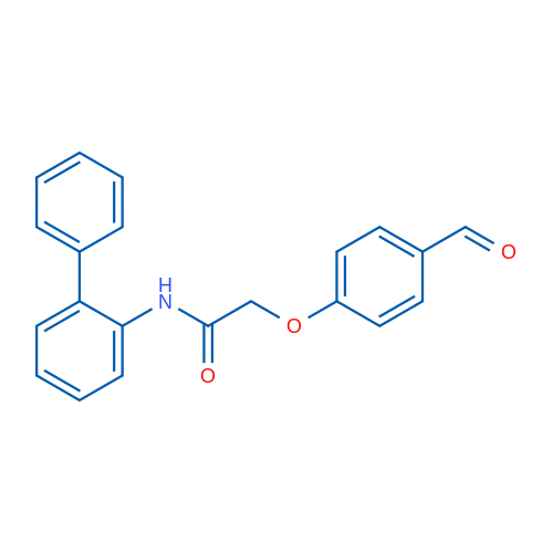 N-([1,1'-Biphenyl]-2-yl)-2-(4-formylphenoxy)acetamide 1g