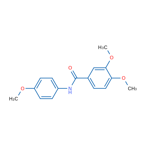 3,4-Dimethoxy-N-(4-methoxyphenyl)benzamide 1g
