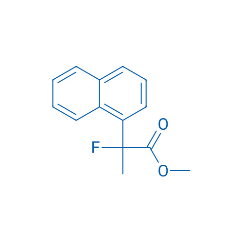 Methyl 2-fluoro-2-(naphthalen-1-yl)propanoate 1g