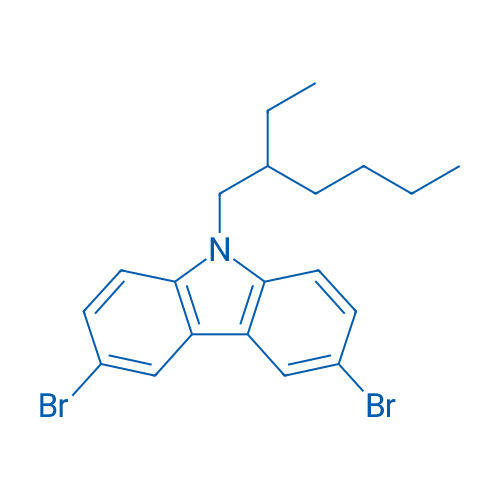 3,6-Dibromo-9-(2-ethylhexyl)-9H-carbazole 250mg
