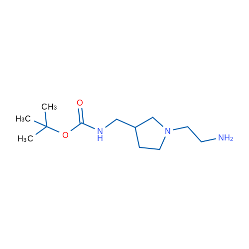 tert-Butyl ((1-(2-aminoethyl)pyrrolidin-3-yl)methyl)carbamate 1g