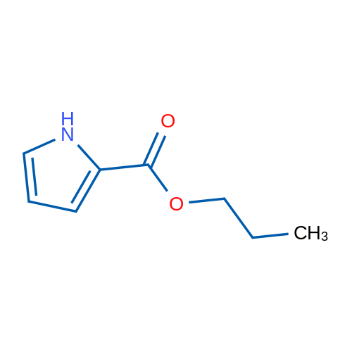 Propyl 1H-pyrrole-2-carboxylate 1g