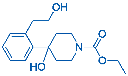 Ethyl 4-hydroxy-4-(2-(2-hydroxyethyl)phenyl)piperidine-1-carboxylate 1g