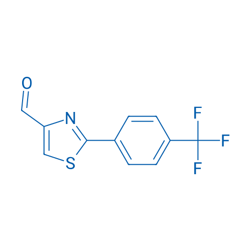 2-(4-(Trifluoromethyl)phenyl)thiazole-4-carbaldehyde 5g