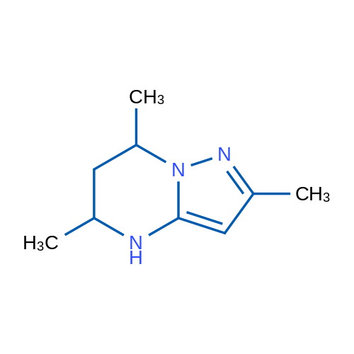 2,5,7-Trimethyl-4,5,6,7-tetrahydropyrazolo[1,5-a]pyrimidine 1g