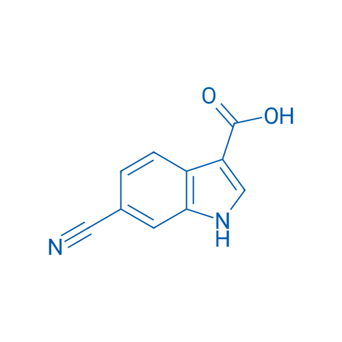 6-Cyano-1H-indole-3-carboxylic acid 1g