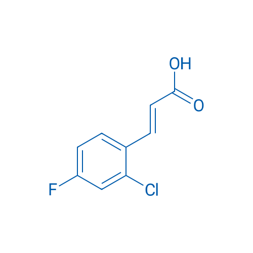 (E)-3-(2-Chloro-4-fluorophenyl)acrylic acid 1g