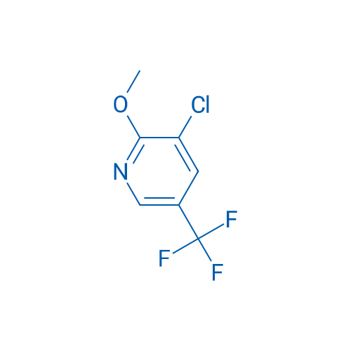 3-Chloro-2-methoxy-5-(trifluoromethyl)pyridine 1g
