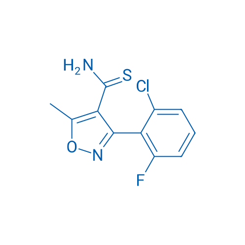 3-(2-Chloro-6-fluorophenyl)-5-methylisoxazole-4-carbothioamide 5mg