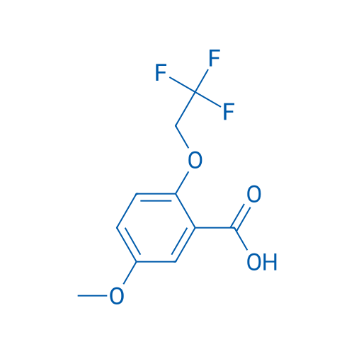 5-Methoxy-2-(2,2,2-trifluoroethoxy)benzoic acid 5g