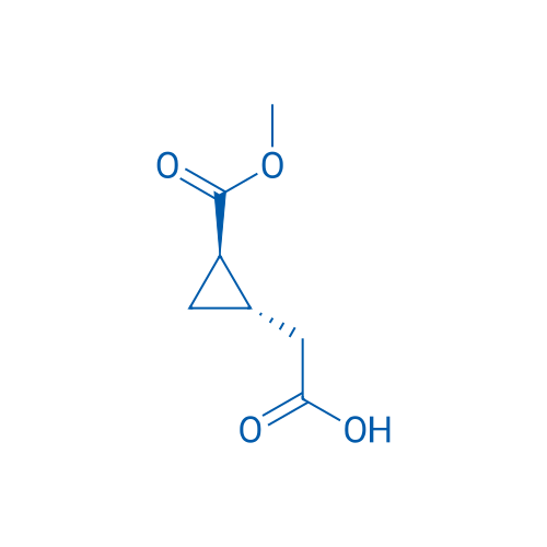 trans-2-(Methoxycarbonyl) cyclopropaneacetic acid 1g