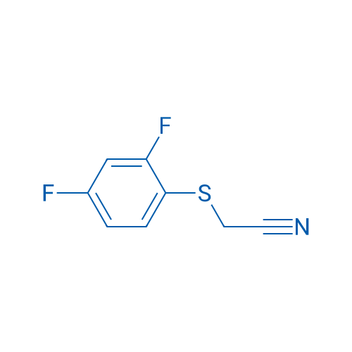 2-((2,4-Difluorophenyl)thio)acetonitrile 1g