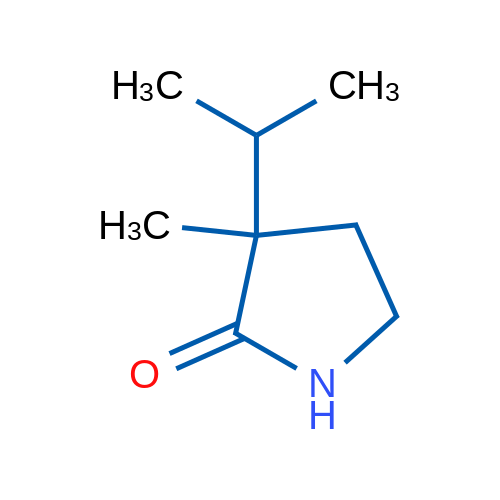 3-Methyl-3-(propan-2-yl)pyrrolidin-2-one 1g