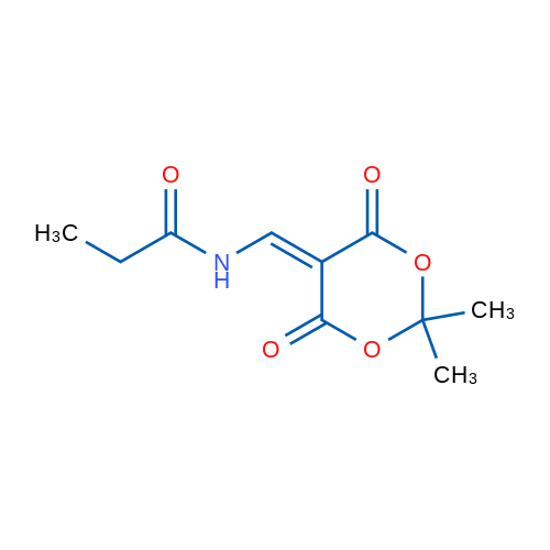 N-[(2,2-Dimethyl-4,6-dioxo-1,3-dioxan-5-ylidene)methyl]propanamide 10mg