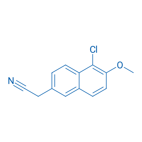2-(5-Chloro-6-methoxynaphthalen-2-yl)acetonitrile 1g