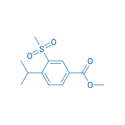 Methyl 4-isopropyl-3-(methylsulfonyl)benzoate 1g