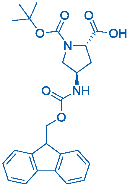 Boc-trans-4-N-Fmoc-Pro-OH 250mg
