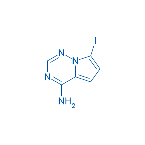7-Iodopyrrolo[2,1-f][1,2,4]triazin-4-amine 1g