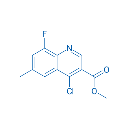 Methyl 4-chloro-8-fluoro-6-methylquinoline-3-carboxylate 1g