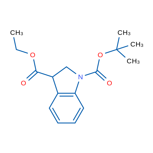 1-tert-Butyl 3-ethyl indoline-1,3-dicarboxylate 1g