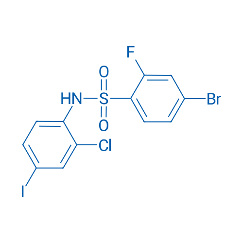 4-Bromo-N-(2-chloro-4-iodophenyl)-2-fluorobenzenesulfonamide 1g