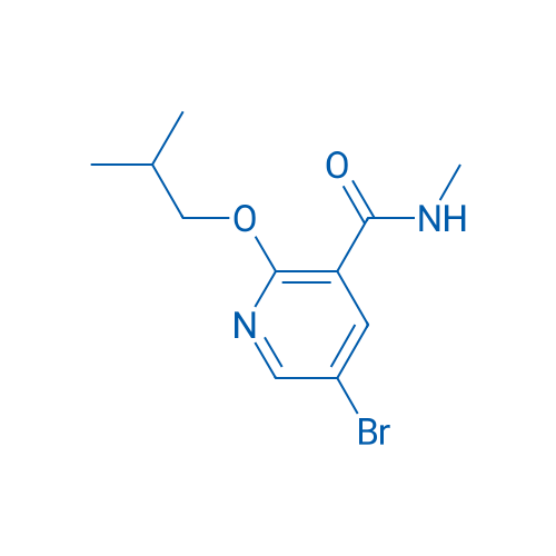 5-Bromo-2-isobutoxy-N-methylnicotinamide 1g