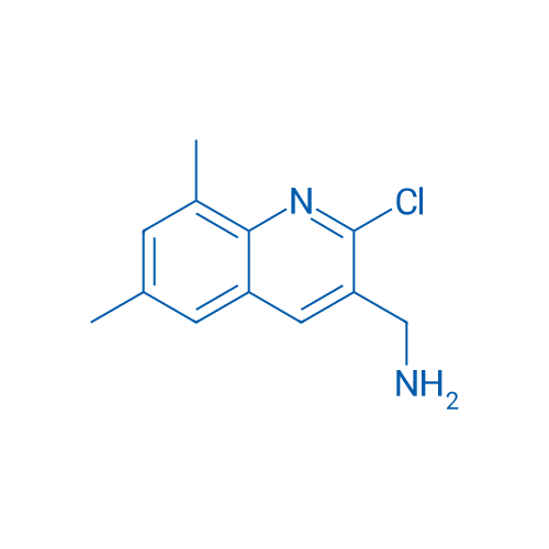 (2-Chloro-6,8-dimethylquinolin-3-yl)methanamine 1g