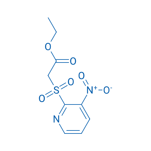 Ethyl 2-[(3-nitropyridin-2-yl)sulfonyl]acetate 1g