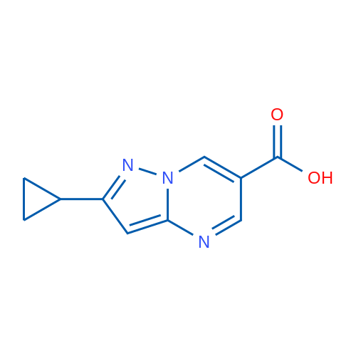 2-Cyclopropylpyrazolo[1,5-a]pyrimidine-6-carboxylic acid 1g