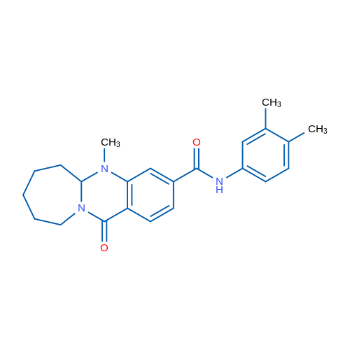 N-(3,4-Dimethylphenyl)-5-methyl-12-oxo-5H,5aH,6H,7H,8H,9H,10H,12H-azepino[2,1-b]quinazoline-3-carboxamide 1g