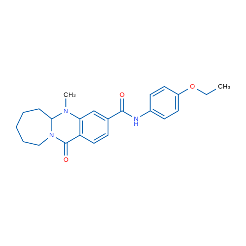 N-(4-Ethoxyphenyl)-5-methyl-12-oxo-5H,5aH,6H,7H,8H,9H,10H,12H-azepino[2,1-b]quinazoline-3-carboxamide 1g