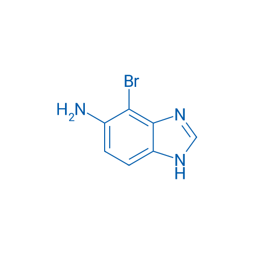 4-Bromo-1H-benzo[d]imidazol-5-amine 250mg