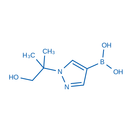 (1-(1-Hydroxy-2-methylpropan-2-yl)-1H-pyrazol-4-yl)boronic acid 1g