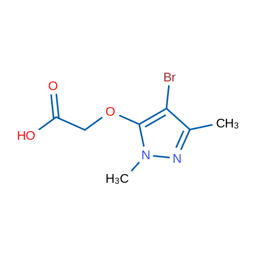 2-((4-Bromo-1,3-dimethyl-1H-pyrazol-5-yl)oxy)acetic acid 1g