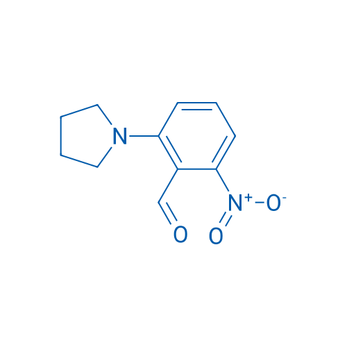 2-Nitro-6-(pyrrolidin-1-yl)benzaldehyde 1g