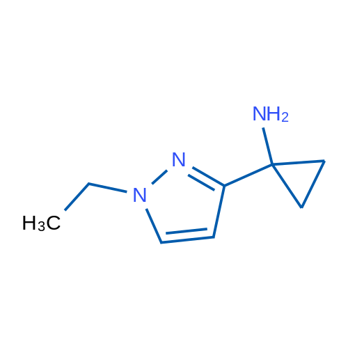 1-(1-Ethyl-1H-pyrazol-3-yl)cyclopropanamine 1g