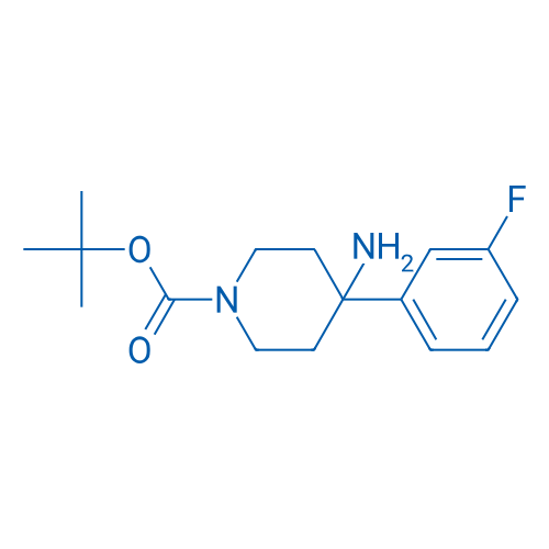 tert-Butyl 4-amino-4-(3-fluorophenyl)piperidine-1-carboxylate 1g