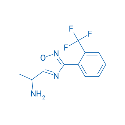1-(3-(2-(Trifluoromethyl)phenyl)-1,2,4-oxadiazol-5-yl)ethanamine 1g
