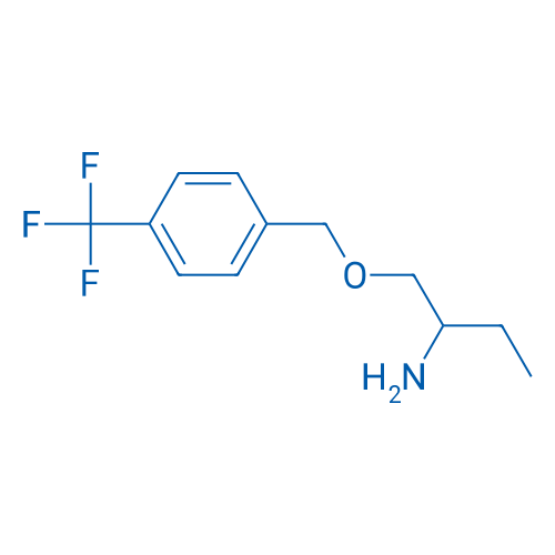 1-((4-(Trifluoromethyl)benzyl)oxy)butan-2-amine 1g