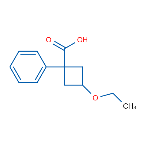 3-Ethoxy-1-phenylcyclobutanecarboxylic acid 1g