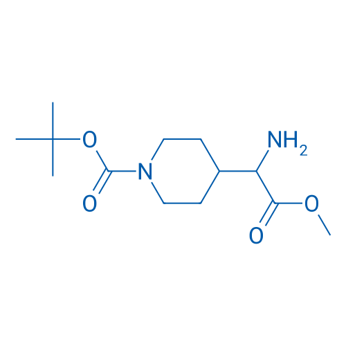 Methyl 2-Amino-2-(1-Boc-4-piperidyl)acetate 100mg